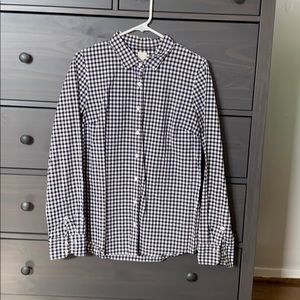 J. Crew Perfect Shirt in Gingham